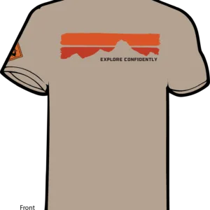 Explore Confidently - Mountains Tee