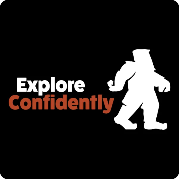 Explore Confidently Squatch Decal