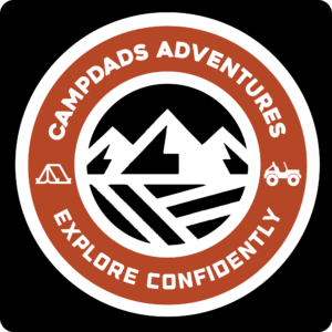 CampDads Rounder Decal